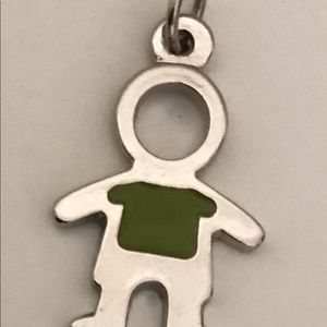 Baby Boy Enamelled Charm 15 pieces